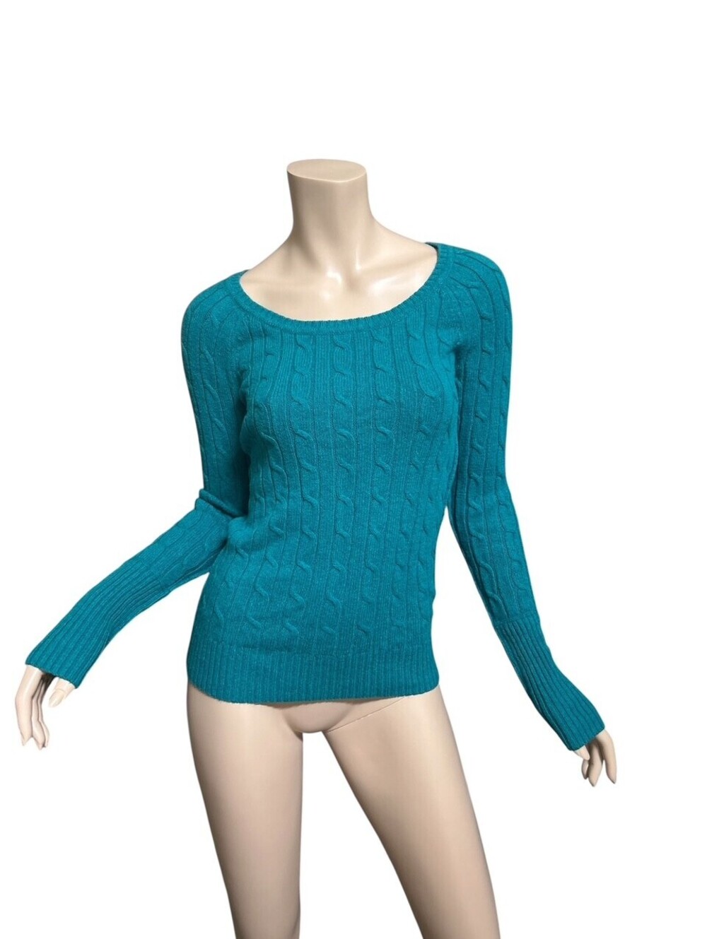 VTG American Eagle Cable Knit Sweater Wool Blend Size M Y2K Bella Swan Elena